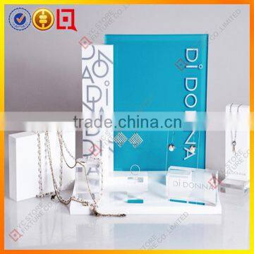 High class luxury acrylic jewelry display