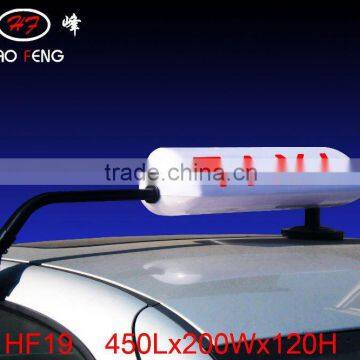 led taxi top