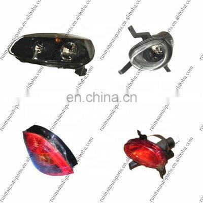 chery X1 beat head rear tail fog lights lamps auto S18D original & aftermarket good quality