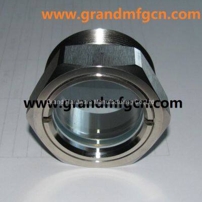 Gearboxes SS304 Oil Level Sight Glass Oil Gauge Oil Tank Viewport Sight Glass 1200PSI photo-3