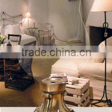 Antique Metal Candle Hurricane Lamp For Home Decor photo-3