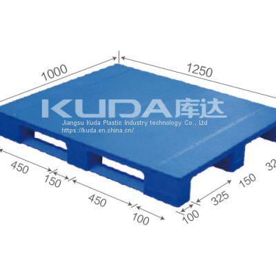 high-density virgin PE from china manufacturer 12510A PBCZ PLASTIC PALLET（BUILT-IN STEEL TUBE）