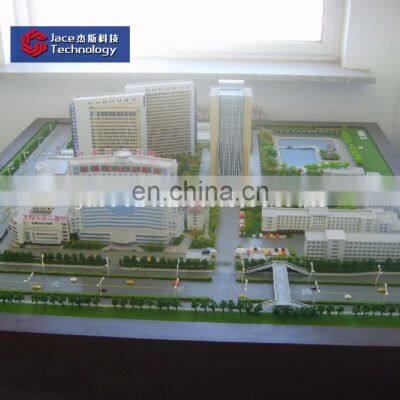 3D Real Estate Design Shenyang Military Region General Hospital Scale Model Architecture Hand Made photo-2