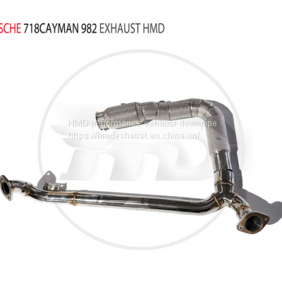 Exhaust Manifold Downpipe for Porsche 718 982 Model Car Accessories With Catalytic Converter Header Intake Manifolds Whatsapp008613189999301 photo-3