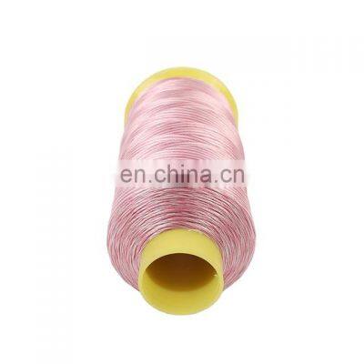 Best price hot sell nylon glitter embroidery thread use for toy hair