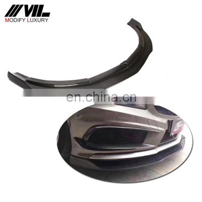 A Class A45 A250 Carbon Front Lip for Mercedes Benz W176 A45 AMG Hatchback 4 Door 2013-2015