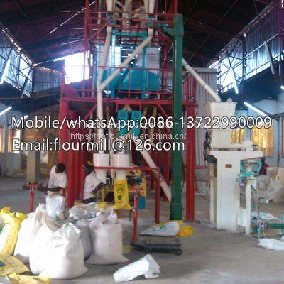 50t/24h wheat flour milling machine high quality wheat fine flour processing equipment