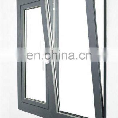 Elegant Aluminium Casement Inside Inverted Window With Double Tempered Glass