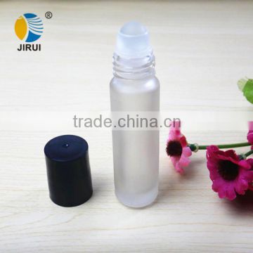 10ml frosted perfume roll on glass bottle