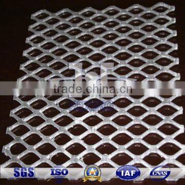 Flattened Galvanized Expanded Metal Diamond Hole