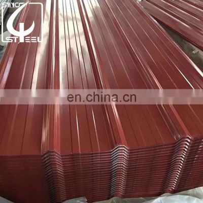 Pre-painted Galvanized Steel Coil Spanish Style Color Coated Metal Roofing Corrugated Roof Tiles Prices