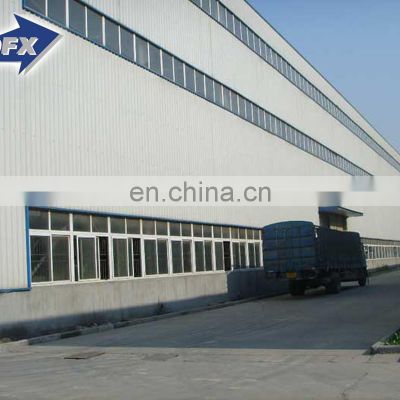 Flexible Design Construction Design Floor Epoxy Paint Prefabricated Industrial Shed Steel Structure Warehouse