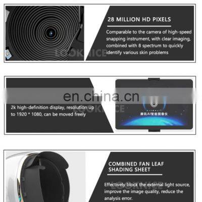 2022trending Products 3d Skin Analyzer on Promotion Intelligent Scanner Machine uv Face Scanner Skin Analyser Portable Facial photo-5