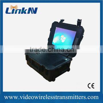 Wireless Transceiver RJ45 with 14inch LCD for video transmit and receive