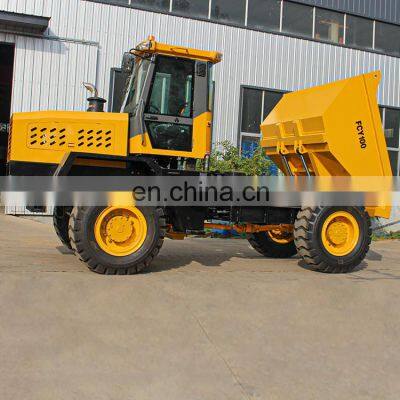 FCY100 4WD Off-highway Mine Use Mining 10 Ton Dump Truck Lift Hydraulic Cylinder 10 Ton Truck Garbage Truck 10 Tons for Sale photo-5
