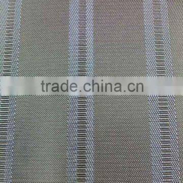 polyester viscose stripe dobby lining fabric for suit and bag