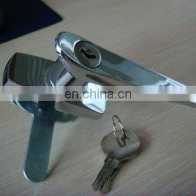 MS303 ZDC Chrome Plated Zinc Alloy Cabinet Handle Locks photo-5