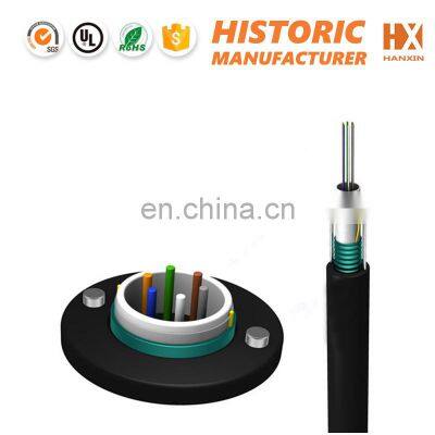Factory Price GYXTW Support Parallel Steel Single PE Sheath 2-12 Counts Outdoor Optical Fiber Cable photo-3