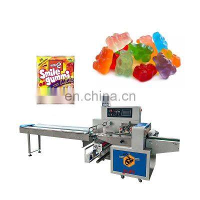 High quality automatic tofu tortillas horizontal flow packaging machine