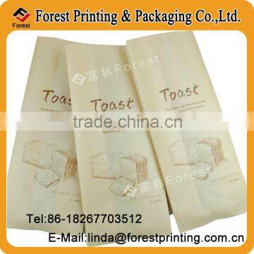 customer paper bag Biodegradable Printed Brown Paper food Bag