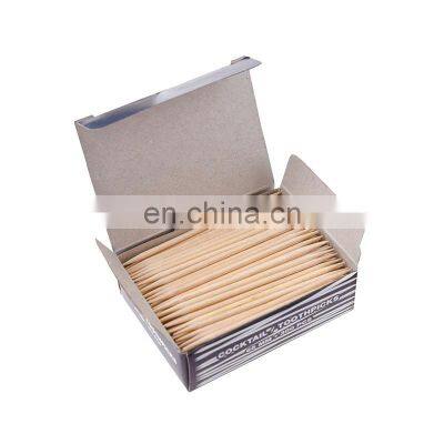 Yada Factory High Quality Wooden Toothpicks Bulk 10000pcs/box Cheap Wooden Bamboo Tooth Pick photo-4