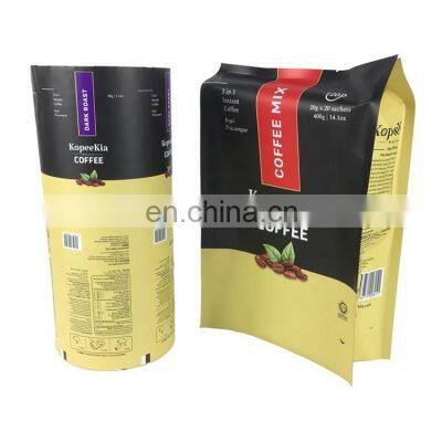 Custom Printing Laminated Material PET Sealing Food Packaging Pouch Aluminum Foil Coffee Packaging Film Roll photo-5