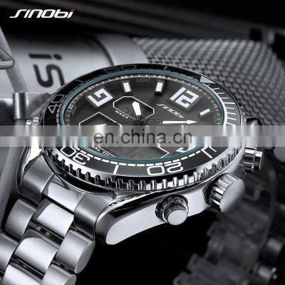 SINOBI Cool Digital Men Watches S9731G Men LED Display Wristwatch Hot Sale Chinese Direct Sale Factory Male Handwatch photo-5
