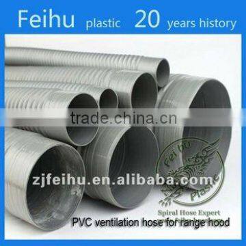 China high quality PVC Flexible ventilation hose pipe Clothes Dryer Parts disposable ventilator circuit