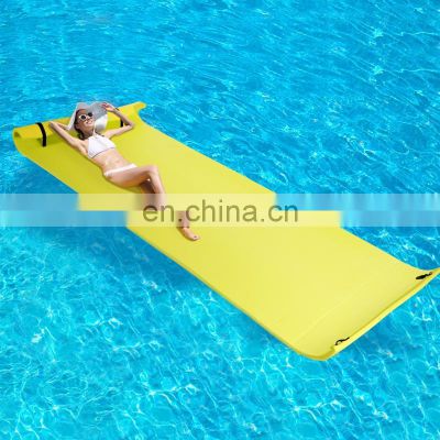 Manufacturer Quotes Floating Water Mat XPE Foam Material Triple-layer Water Floating Mat