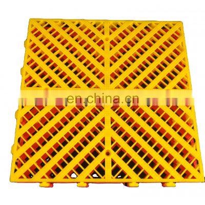 PP Plastic grid 4s shop car wash station non-slip grille floor mat water -proof floor grill