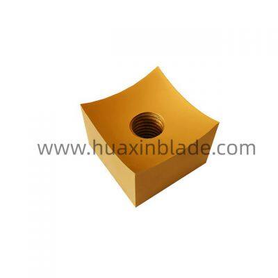 D2 Material Single Shaft Shredder Blade For Shredding Tire