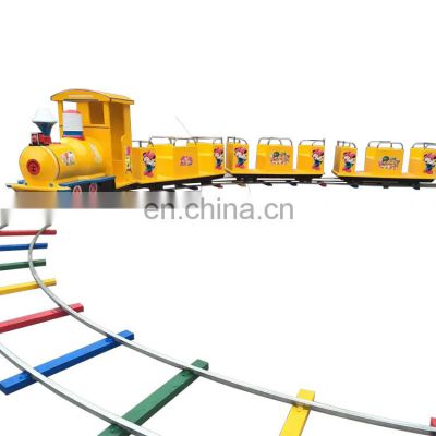 Fun fair carnival game entertainment amusement equipment kiddie rides train on track