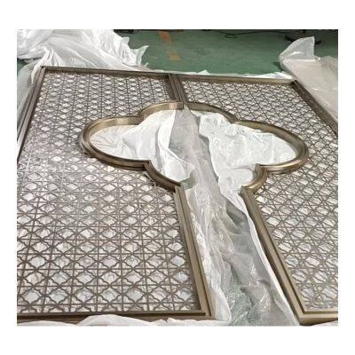 LaSer Cut Room Dividers Luxury Room Partition Steel Panel Dividers photo-3