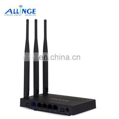 ALLINGE SDS1583 4G Industrial CPE Wireless Wifi Router Home Indoor Modem Long Range 3pcs External Antennas 1WAN/4LAN Port photo-2