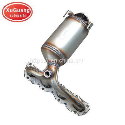 high standard car exhaust system direct fit catalytic converter for Volkswagen octavia 1.6 2.0