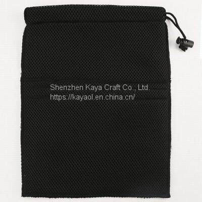 Black Satin Bags Jewelry Bags Drawstring Pouch Baby Shower Bag