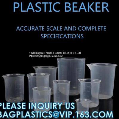 50ml 100ml 150ml 200ml 250ml 300ml 400ml 500ml Graduated Measuring Cups Plastic Beaker