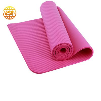 NBR Yoga mats Yishengnuo colorful wholesale yoga large NBR yoga mat cheap