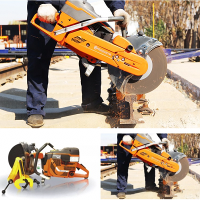 Portable Lithium Battery Electric Rail track Cutting machine