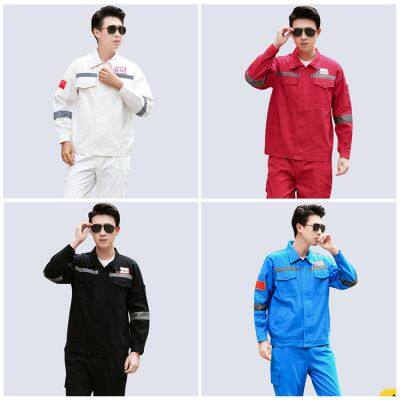 work clothes 100% cotton durable work clothes boutique work clothes factory direct sales support customization