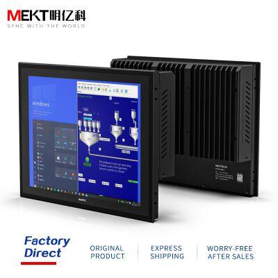 12/12.1 Inch Industrial Intelligent Terminal Capacitive Touch All-in-One Outdoor 1000 nits Embedded Wall-mounted Tablet Computer