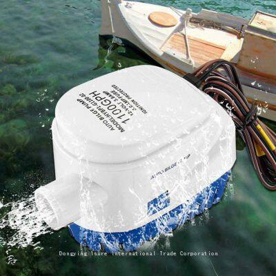 ISURE MARINE 12V Automatic Submersible Boat Bilge Water Pump Latest Styles 1200GPH 950GPH 750GPH Built-in Auto Float Switch photo-4