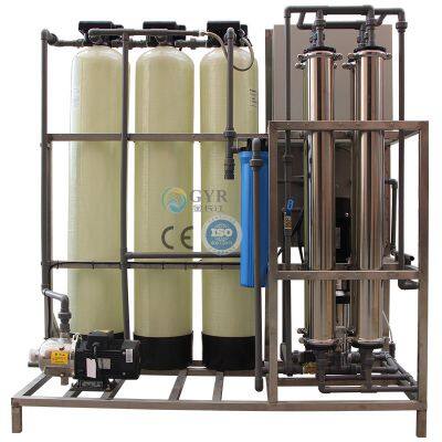 1 Ton Pure Water Equipment Reverse Osmosis 1000L Industrial Water Purification Water Quality Processor photo-4
