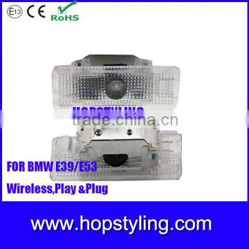 2015 best selling For BMW logo car door courtesy welcome light for E39 E53 E52 Car logo Laser projector light