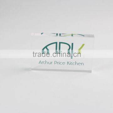 Acrylic Brand Block Acrylic Logo Blocks Perspex Logo Sign Nameplate Acrylic