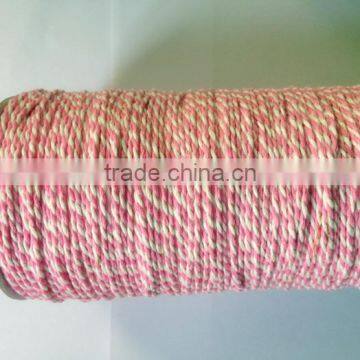 Colorful Christmas Twisted Cord Paper Rope Wholesale