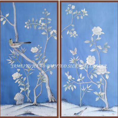 Chinoiserie Silk Wallpaper photo-2