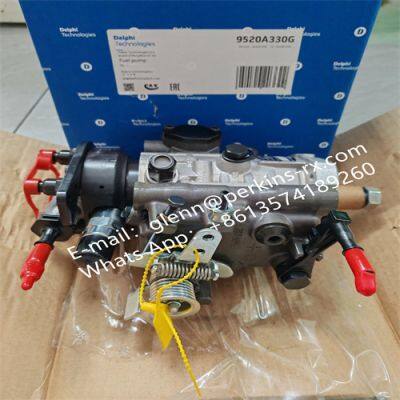 Original Delphi genuine fuel pumps 9520A330G and 9520A334G are used for Perkins 1104D fuel pump 2644C319