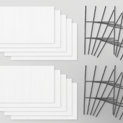 Custom Blank White Corrugated Plastic Signs
