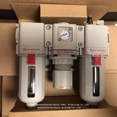 C49B-4GK-SW1-RMG-EWB, Norgren pneumatic triplex, G1/2' thread